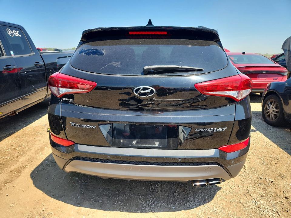 2016 Hyundai Tucson VIN KM8J33A25GU068712 COPART salvage auction — MINOR DENT/SCRATCHES, IL - CERTIFICATE OF TITLE (P), sold $4,100 on 2026-07-28 (photo 6)