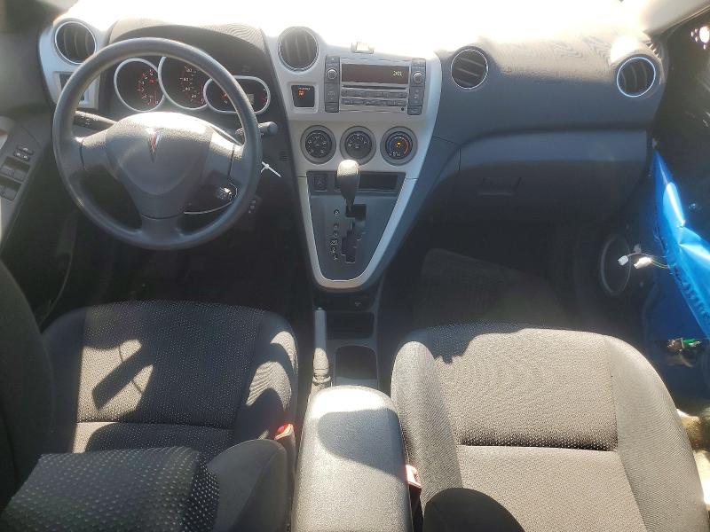2009 Pontiac Vibe VIN 5Y2SM67029Z423807 COPART salvage auction — FRONT END, Ny - Mv-907A Salvage Certificate, sold $400 on 2026-07-29 (photo 8)