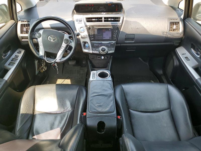 2016 Toyota Prius v VIN JTDZN3EU9GJ041012 COPART salvage auction — REAR END, Ny - Mv-907A Salvage Certificate, sold $775 on 2026-07-08 (photo 8)