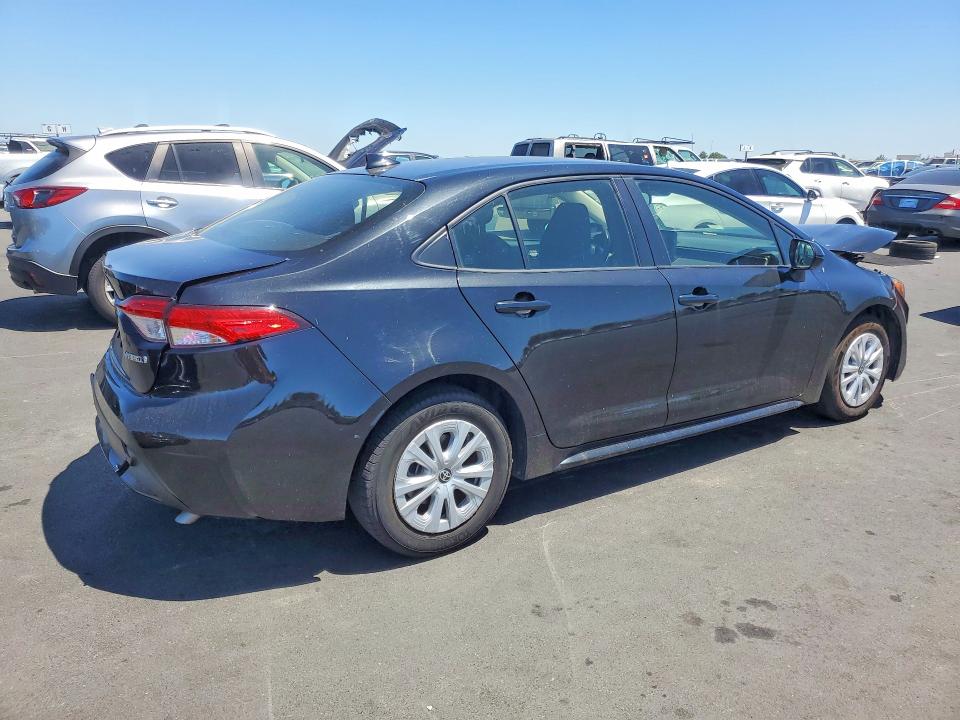 2022 Toyota Corolla VIN JTDEAMDEXNJ050552 COPART salvage auction — FRONT END, Ca - Salvage Certificate, sold $3,750 on 2026-07-15 (photo 3)