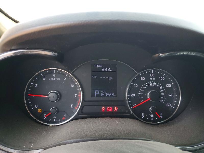 2014 Kia Forte VIN KNAFK4A60E5179565 COPART salvage auction — REAR END, CO - CERT OF TITLE-SALVAGE HISTORY, sold $875 on 2026-07-24 (photo 9)