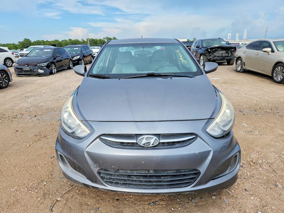 2016 Hyundai Accent VIN KMHCT4AE6GU970584 COPART salvage auction — SIDE, Tx - Salvage Vehicle Title, sold $450 on 2026-07-21 (photo 5)