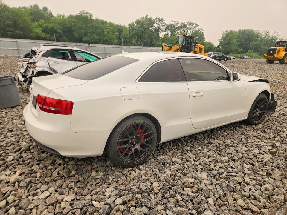 2012 Audi A5 VIN WAULFAFR2CA005736 COPART salvage auction — FRONT END, NY - MV-907A SALVAGE CERTIFICATE, sold $325 on 2026-07-23 (photo 3)