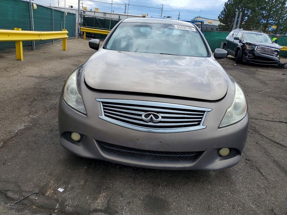 2010 Infiniti G VIN JN1CV6AR9AM452475 COPART salvage auction — SIDE, Co - Public - Salvage Title, sold $600 on 2026-07-14 (photo 5)