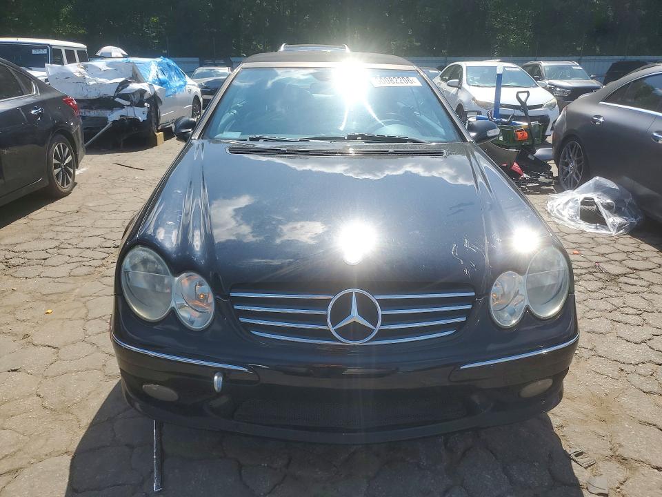 2004 Mercedes-benz Clk-class VIN WDBTK76G14T010804 COPART salvage auction — REAR END, Ga - Cert Of Title-Salvage, sold $825 on 2026-07-31 (photo 5)