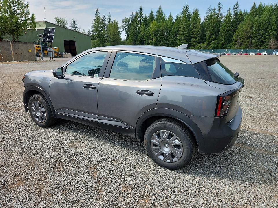 2025 Nissan Kicks VIN 3N8AP6BB0SL372742 COPART salvage auction — FRONT END, Wa - Vehicle Cert Of Ownership-Titl (P), sold $8,200 on 2026-07-27 (photo 2)