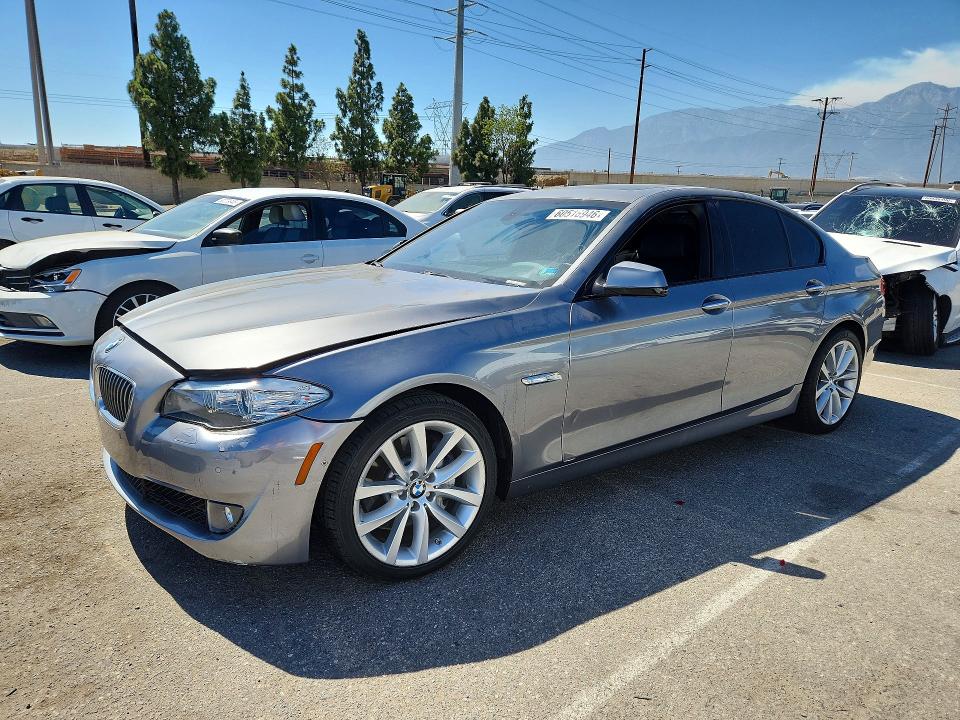 2012 BMW 5er VIN WBAFR7C54CC811221 COPART salvage auction — SIDE, Ca - Salvage Certificate, sold $150 on 2026-07-28 (photo 1)