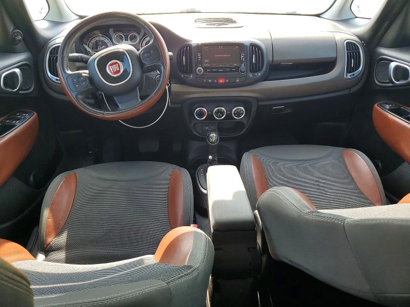 2014 Fiat 500l VIN ZFBCFADHXEZ019629 COPART salvage auction — REAR END, Fl - Cert Of Title Slvg Rebuildable, sold $500 on 2026-08-06 (photo 8)