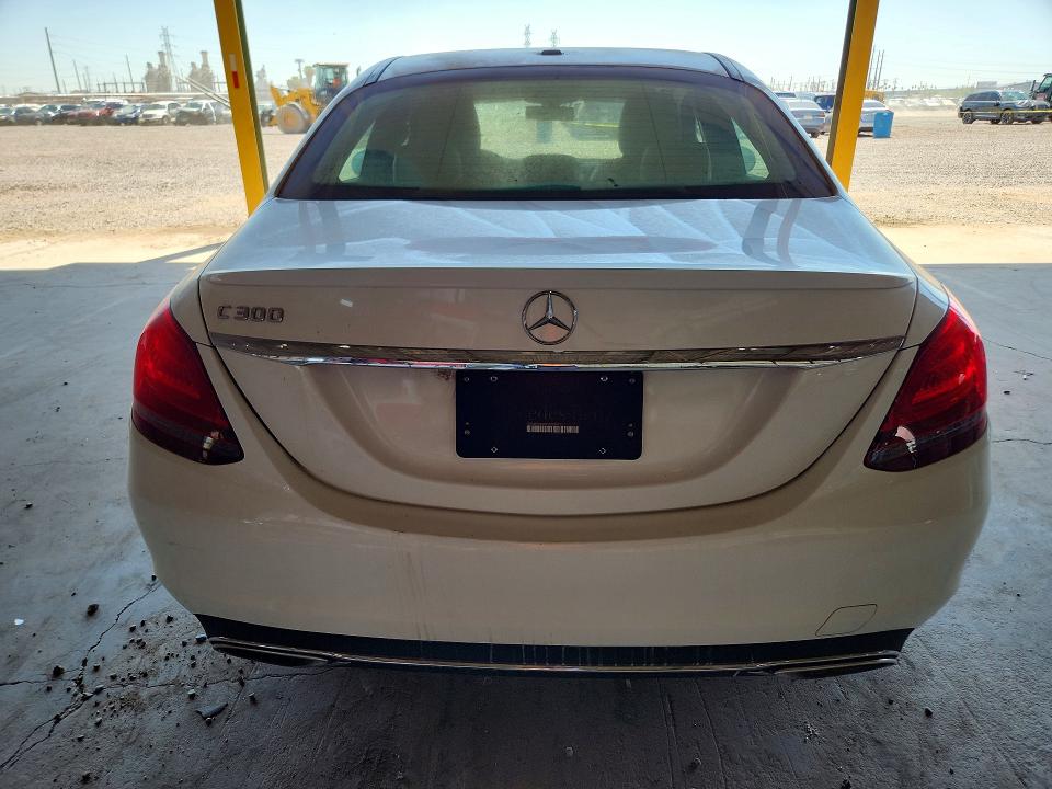 2019 Mercedes-benz C-klasse VIN 55SWF8DB5KU300610 COPART salvage auction — FRONT END, Ca - Salvage Certificate (P), sold $8,500 on 2026-08-17 (photo 6)