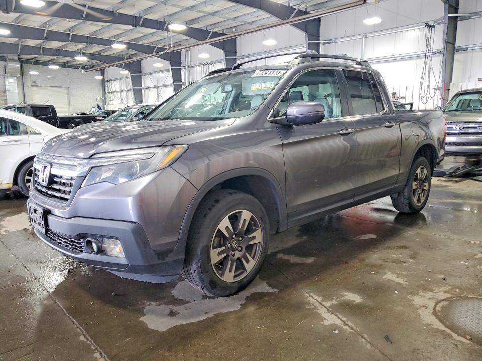 2018 Honda Ridgeline VIN 5FPYK3F67JB000744 — COPART salvage auction photo