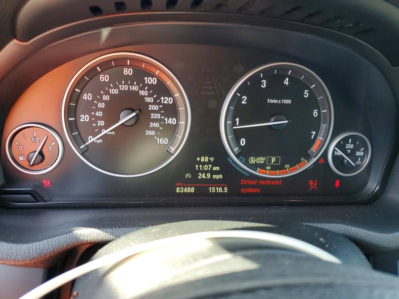 2013 BMW X3 VIN 5UXWX9C55D0A09365 COPART salvage auction — REAR END, NC - SALVAGE CERTIFICATE OF TITLE, sold $550 on 2026-07-30 (photo 9)