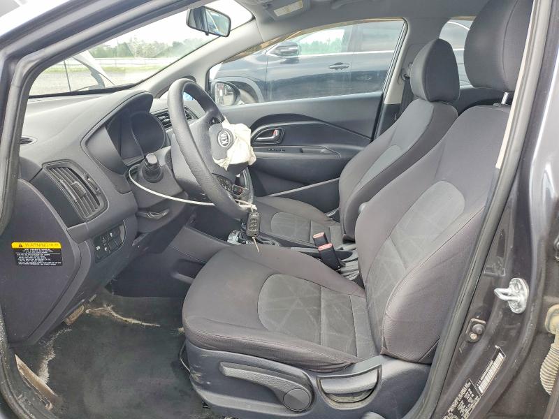 2013 Kia Rio VIN KNADM4A33D6131963 COPART salvage auction — FRONT END, On - Permit No Brand - Unfit, sold $225 on 2026-07-28 (photo 7)