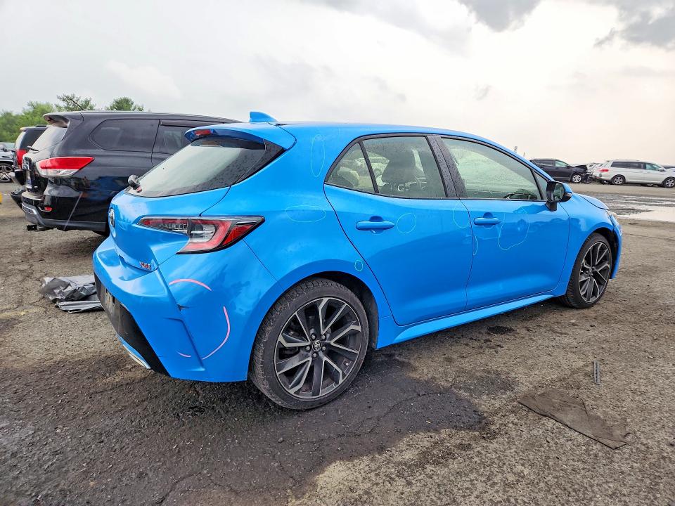 2021 Toyota Corolla VIN JTNC4MBE5M3120281 COPART salvage auction — FRONT END, Pa - Certificate Of Salvage, sold $6,600 on 2026-07-31 (photo 3)