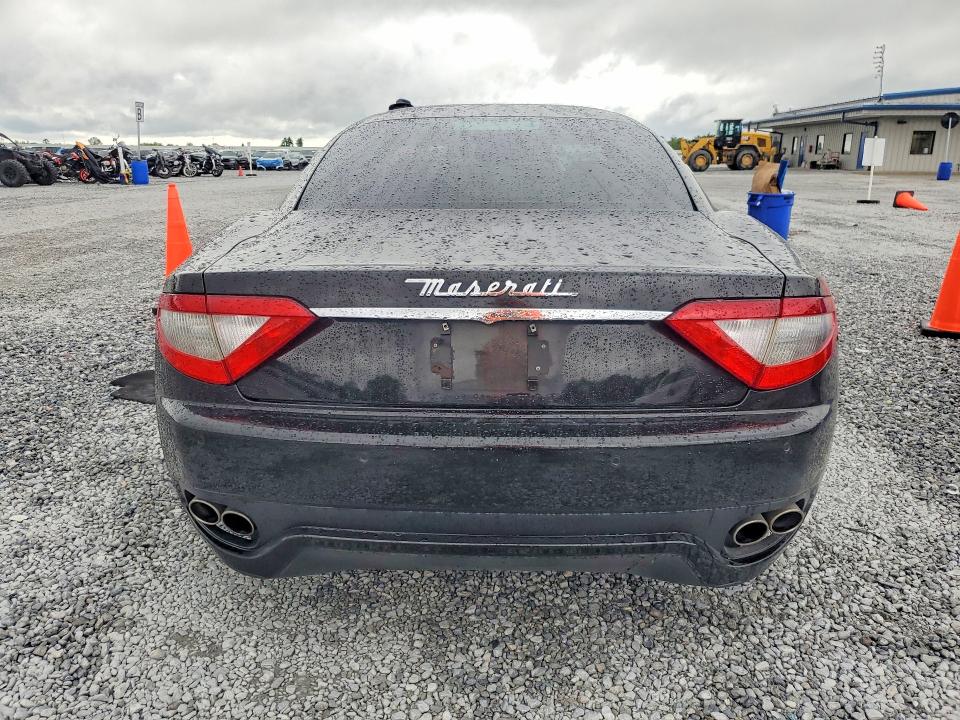 2008 Maserati Granturismo VIN ZAMGJ45A580036973 COPART salvage auction — FRONT END, La - Cert Of Title-Salvage, sold $8,200 on 2026-08-17 (photo 6)