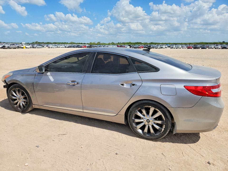 2012 Hyundai Azera VIN KMHFH4JG1CA189726 COPART salvage auction — FRONT END, TX - SALVAGE VEHICLE TITLE, sold $10 on 2026-07-30 (photo 2)
