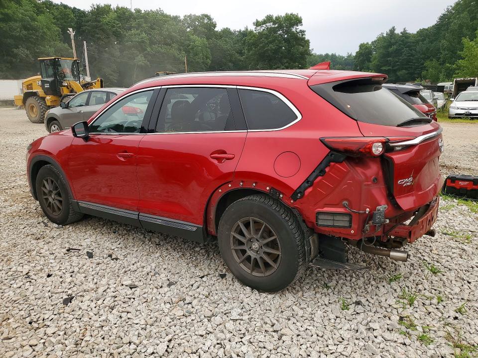2016 Mazda Cx-9 VIN JM3TCBDY4G0104024 COPART salvage auction — REAR END, MA - CERT OF TITLE-RECONSTRCTD COLL, sold $175 on 2026-07-23 (photo 2)