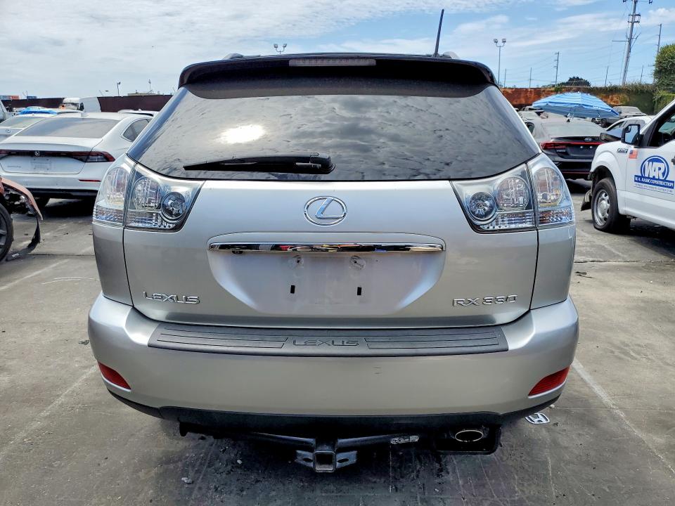 2005 Lexus Rx 330 VIN JTJGA31U150050652 COPART salvage auction — FRONT END, Ca - Dis/Dlr/Exp Only Clean Title, sold $1,200 on 2026-07-29 (photo 6)