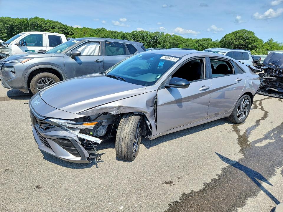 2025 Hyundai Elantra VIN KMHLM4DJ7SU161674 COPART salvage auction — REAR END, FL - CERTIFICATE OF DESTRUCTION, sold $4,450 on 2026-07-27 (photo 1)