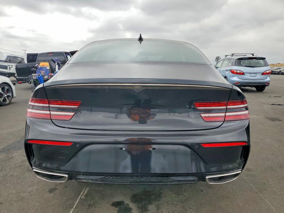 2022 Genesis G80 VIN KMTGB4SC8NU112618 COPART salvage auction — MINOR DENT/SCRATCHES, Ca - Salvage Certificate, sold $10,500 on 2026-07-22 (photo 6)