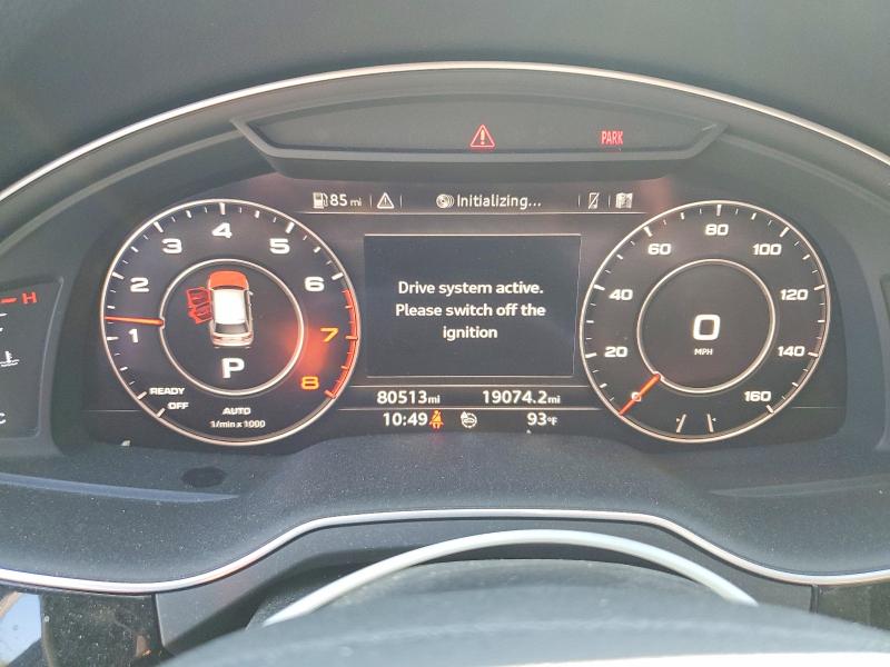 2018 Audi Q7 VIN WA1LAAF78JD009599 COPART salvage auction — SIDE, Wa - Bill Of Sale, sold $5,000 on 2026-07-28 (photo 9)