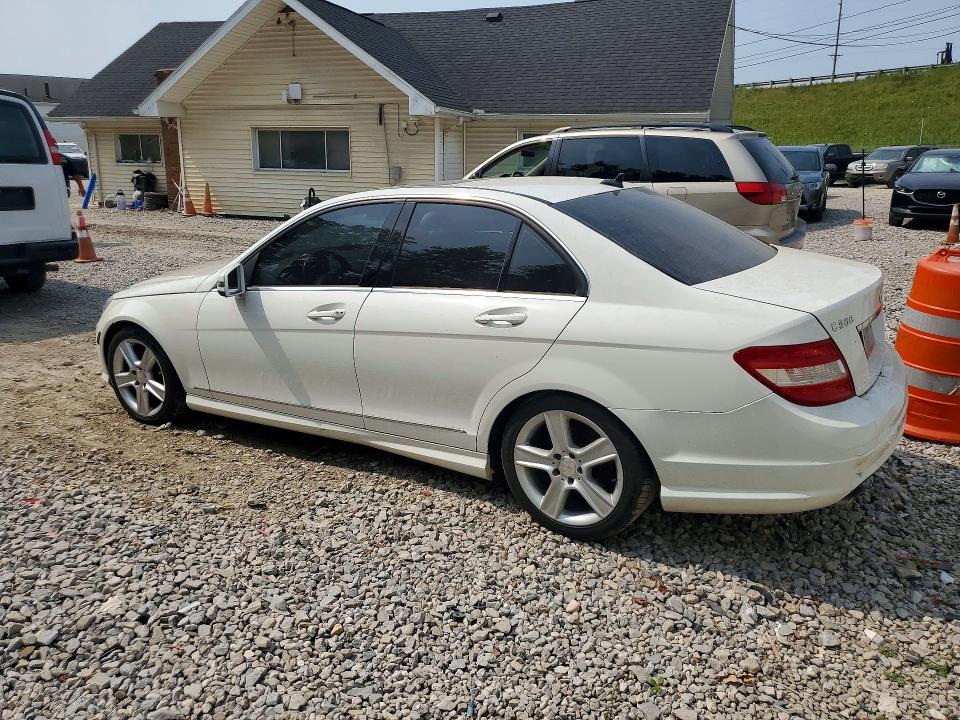 2010 Mercedes-benz C-klasse VIN WDDGF8BB4AR106206 COPART salvage auction — MECHANICAL, OH - CERTIFICATE OF TITLE, sold $375 on 2026-07-29 (photo 2)