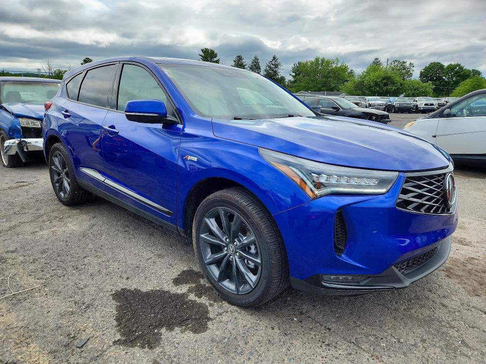 2025 Acura Rdx VIN 5J8TC2H66SL028655 COPART salvage auction — SIDE, Pa - Certificate Of Salvage, sold $20,400 on 2026-08-25 (photo 4)