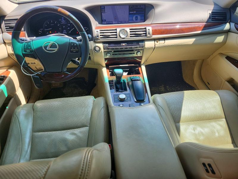 2013 Lexus Ls VIN JTHDL5EF1D5005072 COPART salvage auction — REAR END, Wa - Bill Of Sale, sold $5,400 on 2026-07-31 (photo 8)