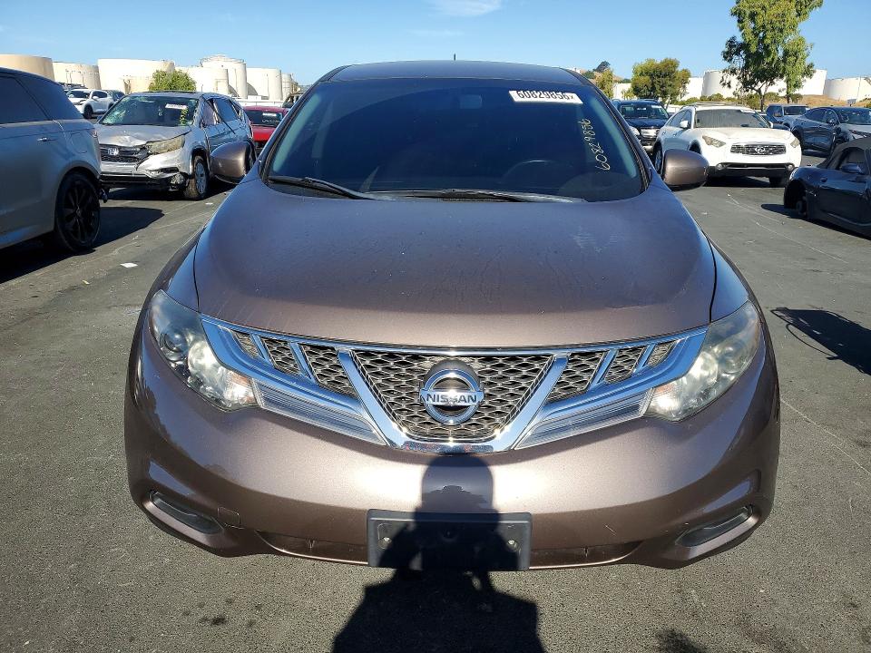 2014 Nissan Murano VIN JN8AZ1MW3EW517736 COPART salvage auction — MINOR DENT/SCRATCHES, Ca - Dis/Dlr/Exp Only Clean Title, sold $1,100 on 2026-07-19 (photo 5)