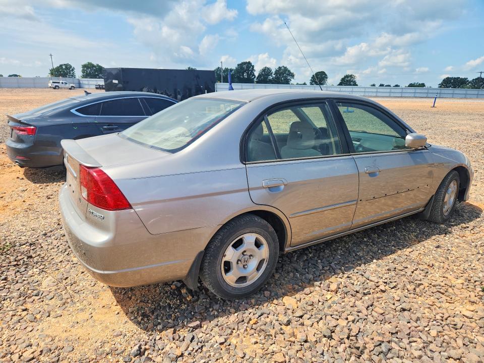2003 Honda Civic hybrid VIN JHMES96603S019381 COPART salvage auction — MECHANICAL, MO - CERTIFICATE OF TITLE, sold $100 on 2026-07-08 (photo 3)
