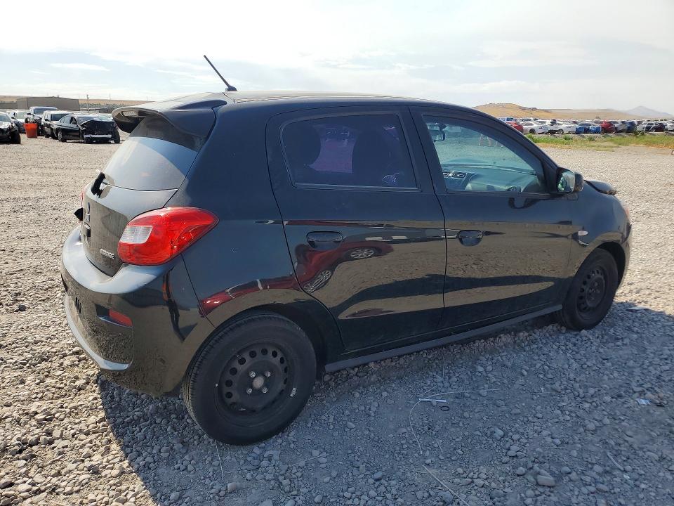 2019 Mitsubishi Mirage VIN ML32A3HJ6KH010978 COPART salvage auction — FRONT END, UT - CERTIFICATE OF TITLE, sold $1,000 on 2026-07-17 (photo 3)