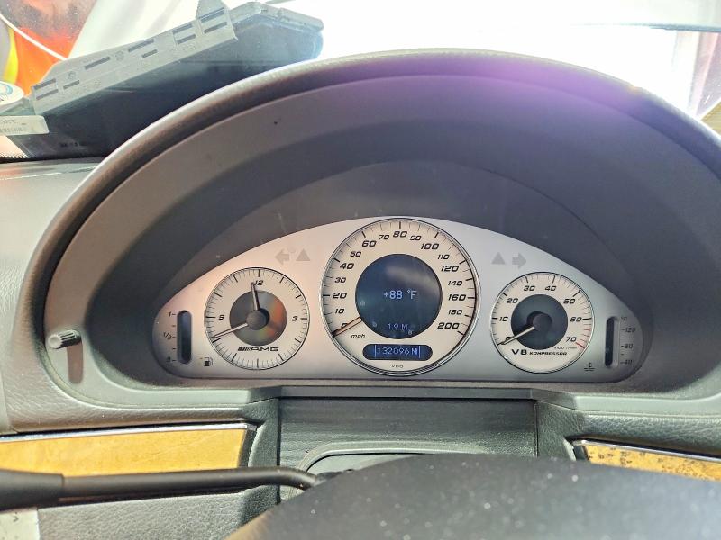 2006 Mercedes-benz E-class VIN WDBUF76J26A953769 COPART salvage auction — MINOR DENT/SCRATCHES, MD - CERTIFICATE OF TITLE, sold $3,100 on 2026-08-14 (photo 9)