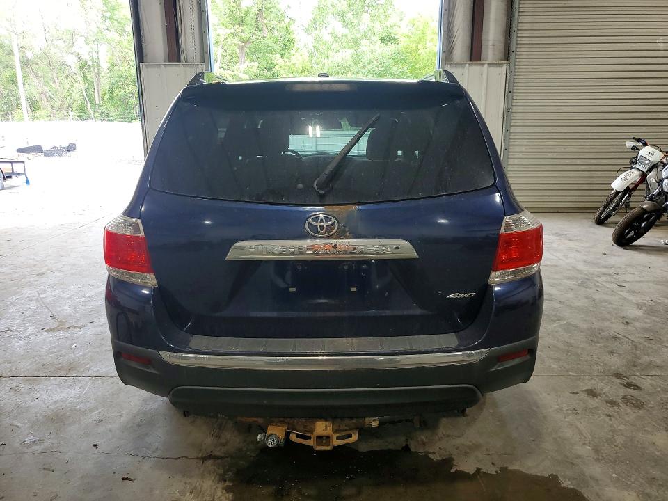 2013 Toyota Highlander VIN 5TDDK3EHXDS200804 COPART salvage auction — FRONT END, NY - MV-907A SALVAGE CERTIFICATE, sold $4,100 on 2026-07-29 (photo 6)