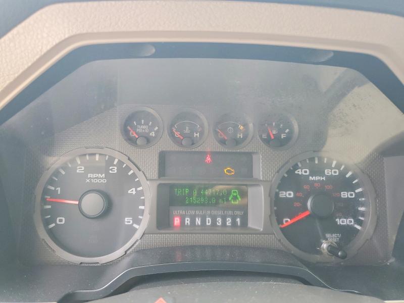 2008 Ford F-250 super duty VIN 1FTSX21R68EB89376 COPART salvage auction — REAR END, NE - CERTIFICATE OF TITLE, sold $2,250 on 2026-07-31 (photo 9)