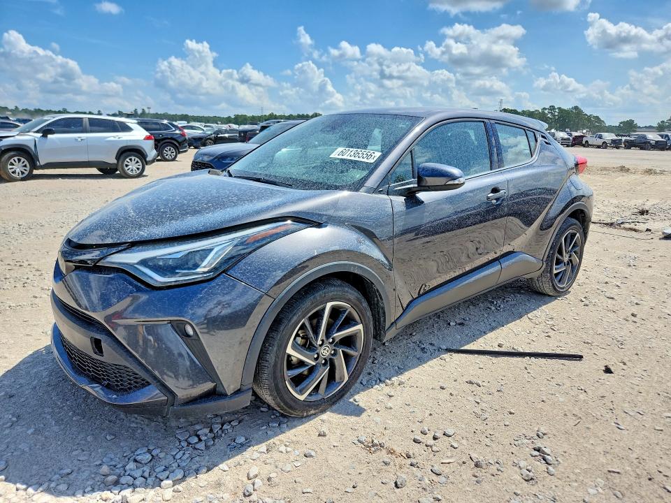 2022 Toyota C-hr VIN NMTKHMBX9NR143342 COPART salvage auction — FRONT END, La - Cert Of Title-Salvage, sold $7,900 on 2026-07-21 (photo 1)