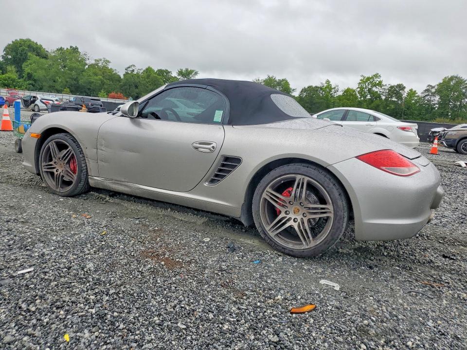 2012 Porsche Boxster VIN WP0CB2A85CS730115 COPART salvage auction — SIDE, Tx - Certificate Of Title, sold $8,900 on 2026-07-16 (photo 2)