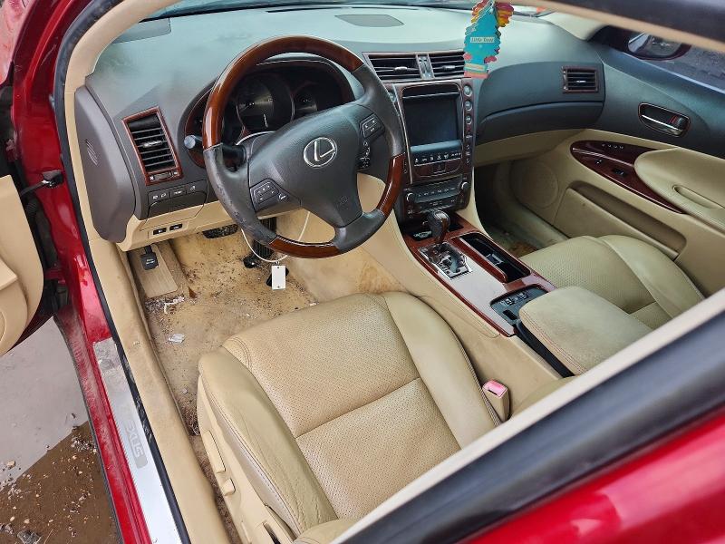 2008 Lexus Gs 350 VIN JTHBE96S080032898 COPART salvage auction — REAR END, LA - CERT OF TITLE-SALVAGE (P), sold $450 on 2026-07-31 (photo 8)