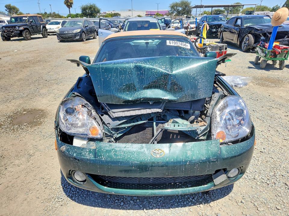 2003 Toyota Mr2 VIN JTDFR320030064378 COPART salvage auction — FRONT END, Fl - Cert Of Title Slvg Rebuildable, sold $750 on 2026-07-31 (photo 5)