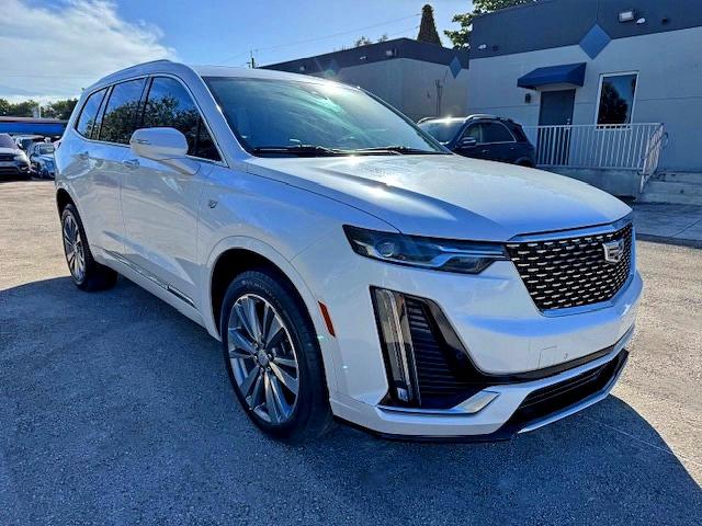 2021 Cadillac Xt6 VIN 1GYKPCRSXMZ230618 COPART salvage auction — WATER/FLOOD, Mi - Cert Of Title-Salvage Flood (P), sold $12,700 on 2026-07-28 (photo 4)