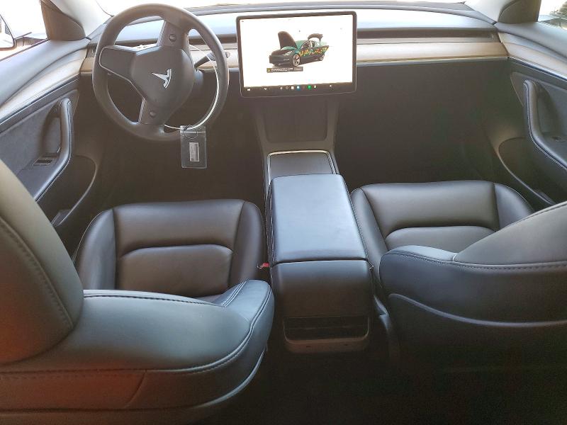 2023 Tesla Model 3 VIN 5YJ3E1EA5PF580153 COPART salvage auction — MINOR DENT/SCRATCHES, CA - CERTIFICATE OF TITLE (P), sold $15,200 on 2026-07-20 (photo 8)