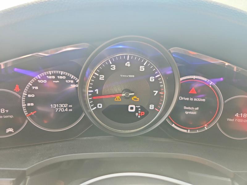 2019 Porsche Cayenne VIN WP1AB2AY0KDA61552 COPART salvage auction — NORMAL WEAR, Tx - Certificate Of Title, sold $11,500 on 2026-08-04 (photo 9)
