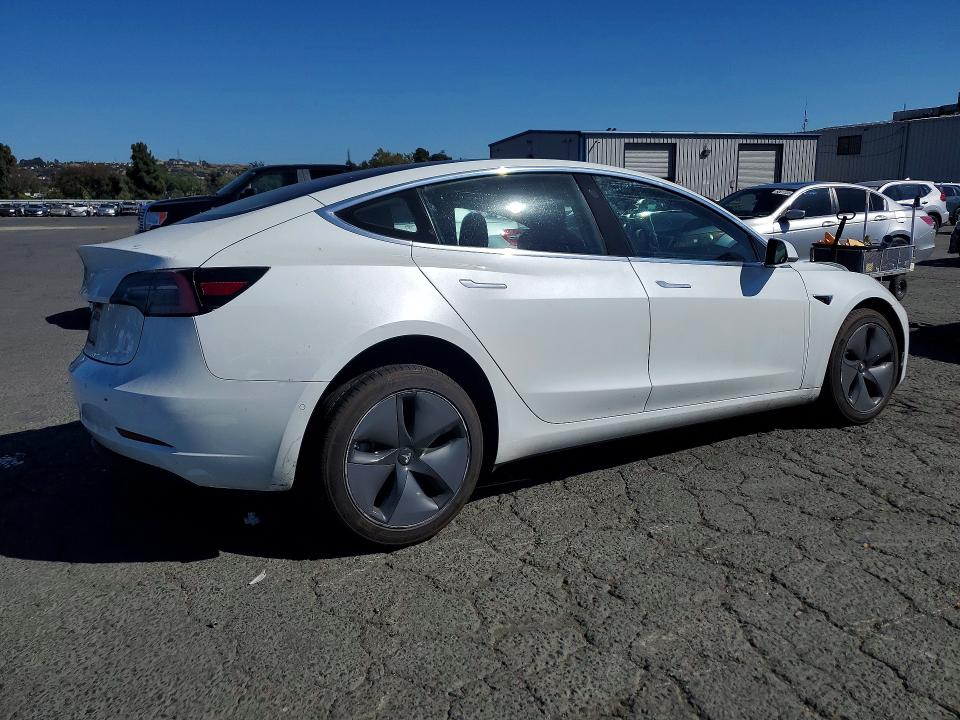 2018 Tesla Model 3 VIN 5YJ3E1EA1JF014773 COPART salvage auction — FRONT END, Ca - Salvage Certificate, sold $3,650 on 2026-07-24 (photo 3)