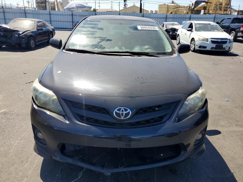 2013 Toyota Corolla VIN 5YFBU4EE7DP165399 COPART salvage auction — FRONT END, Ca - Salvage Certificate, sold $1,850 on 2026-07-27 (photo 5)