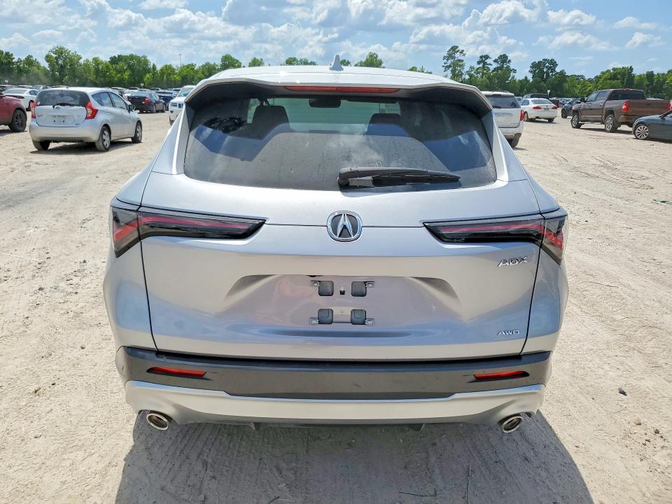 2025 Acura Adx VIN 3HDSA2H36SM710664 COPART salvage auction — FRONT END, Tx - Salvage Vehicle Title, sold $9,600 on 2026-07-28 (photo 6)