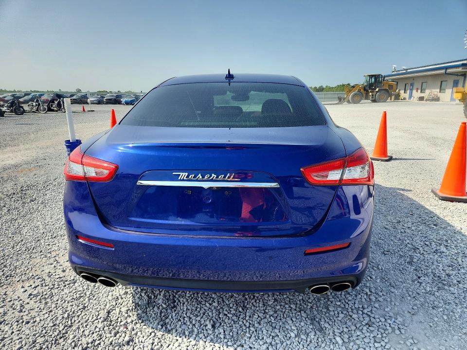 2017 Maserati Ghibli VIN ZAM57RSA5H1235796 COPART salvage auction — WATER/FLOOD, La - Cert Of Title-Salvage Flood, sold $4,600 on 2026-08-10 (photo 6)