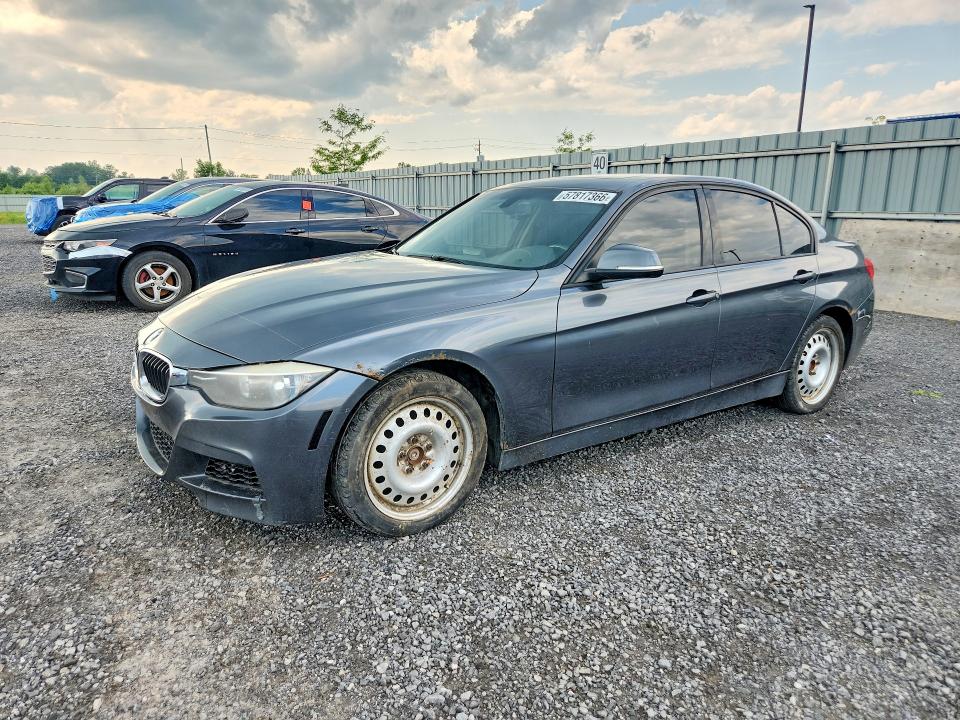 2013 BMW 3er VIN WBA3C3C51DF978746 COPART salvage auction — SIDE, On - Permit No Brand - Unfit, sold $625 on 2026-07-23 (photo 1)