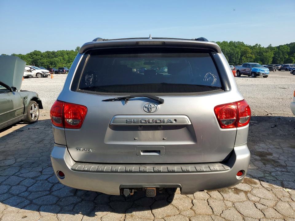 2010 Toyota Sequoia VIN 5TDZM5G1XAS001565 COPART salvage auction — FRONT END, Pa - Certificate Of Salvage, sold $2,150 on 2026-07-27 (photo 6)
