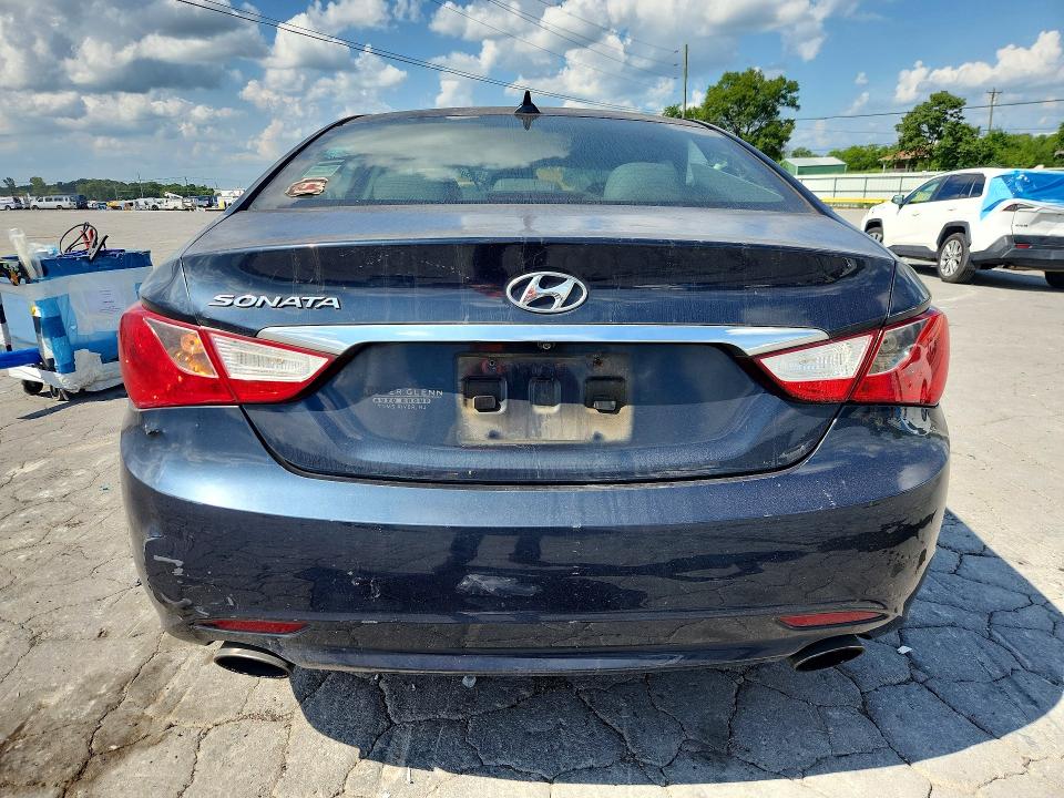 2012 Hyundai Sonata VIN 5NPEC4AC3CH385591 COPART salvage auction — FRONT END, TN - SALVAGE CERTIFICATE (P), sold $525 on 2026-07-27 (photo 6)