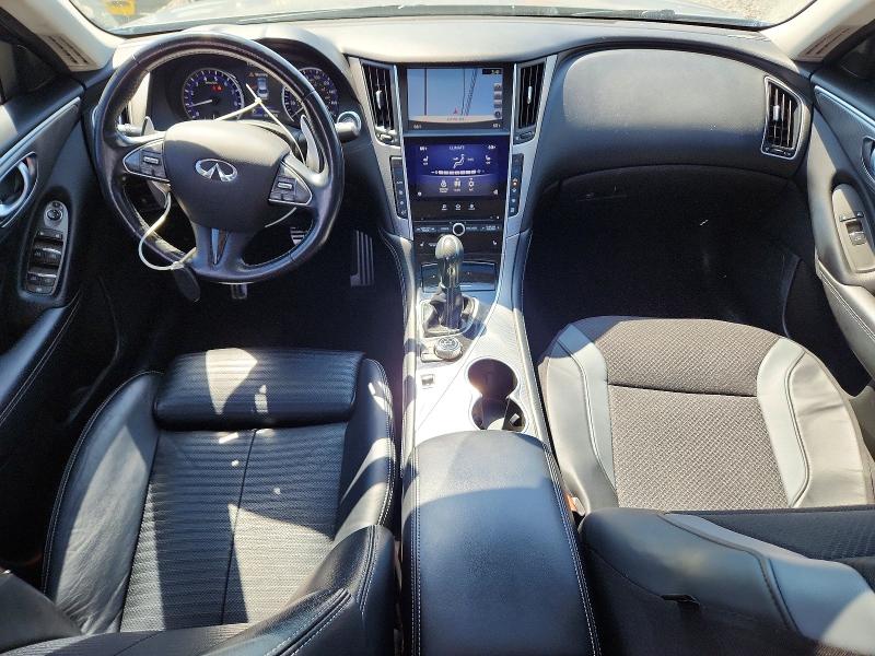 2015 Infiniti Q50 VIN JN1BV7AR5FM406862 COPART salvage auction — HAIL, Salvage Title, sold $7,000 on 2026-07-28 (photo 8)