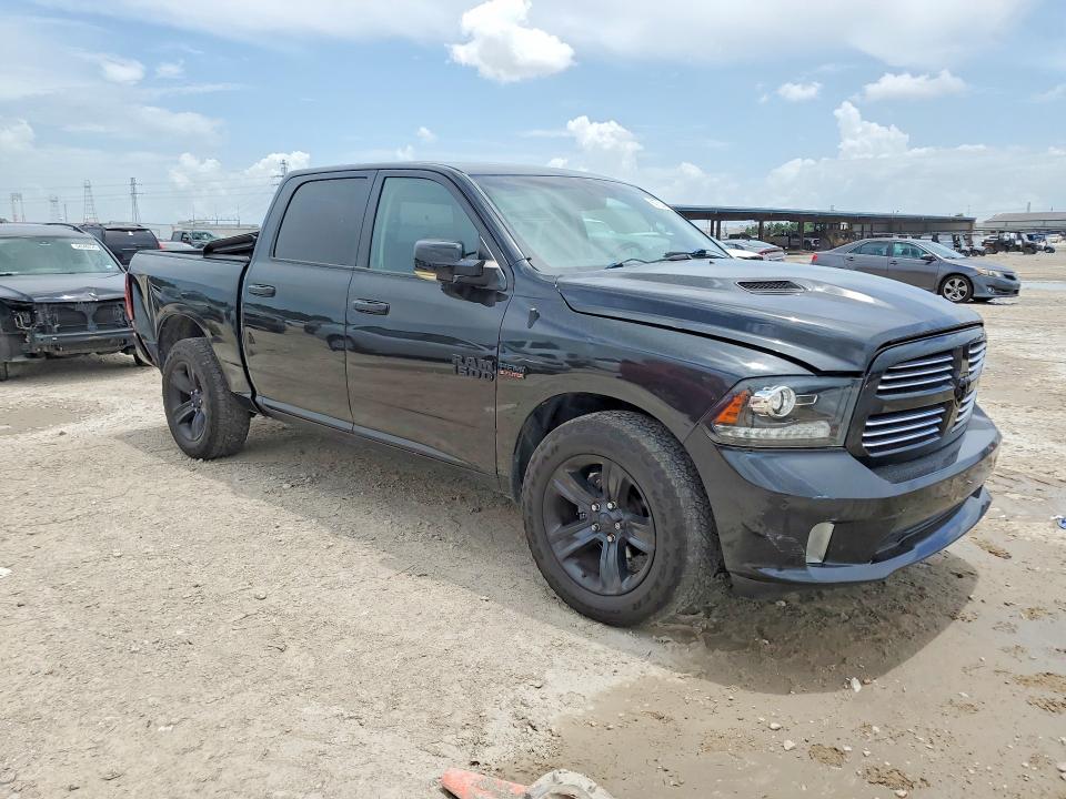 2016 Ram 1500 VIN 1C6RR6MTXGS383200 COPART salvage auction — REAR END, Mi - Certificate Of Title, sold $225 on 2026-07-24 (photo 4)