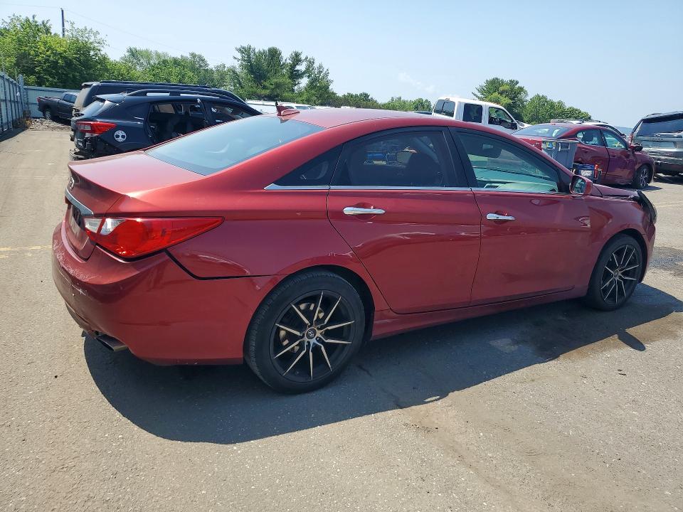 2012 Hyundai Sonata VIN 5NPEC4AC7CH331114 COPART salvage auction — FRONT END, PA - CERTIFICATE OF SALVAGE, sold $425 on 2026-07-31 (photo 3)